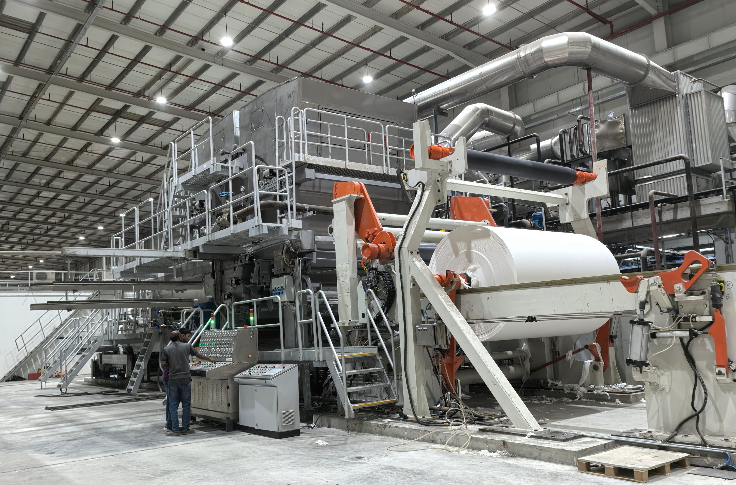 Crescent Former Tissue Machine